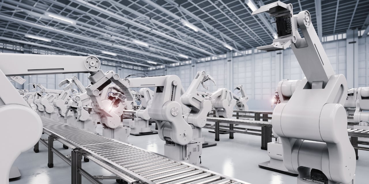 Robotic assembly line