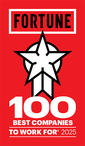 FORTUNE 100 Vest Companies to Work For List Logo 2025
