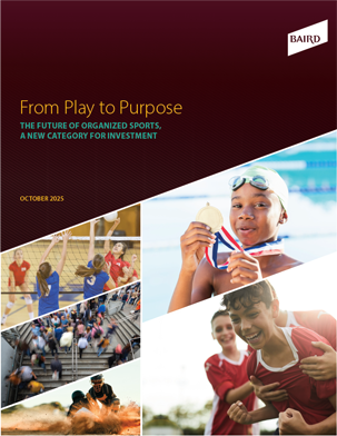  Silver LakeReport Cover: 'From Play to Purpose' with kids playing sports and holding medals.